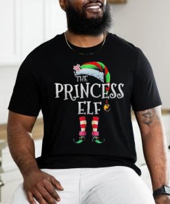 The Princess Elf Shirt Matching Family Funny Christmas Elf Shirt