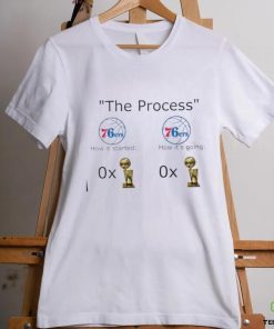 The Process Philadelphia 76ers how it started how its going shirt 2 The Process Philadelphia 76ers how it started how its going shirt
