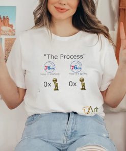 The Process Philadelphia 76ers how it started how its going shirt 3 The Process Philadelphia 76ers how it started how its going shirt