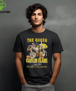 The Queen Caitlin Clark Ncaas Womens All Time Leading Scorer T Shirt