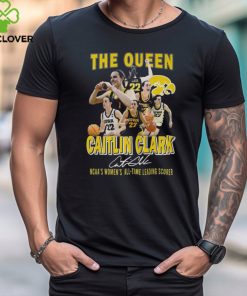 The Queen Caitlin Clark Ncaas Womens All Time Leading Scorer T Shirt