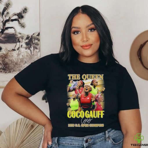 The Queen Coco Gauff 2023 US Open Champion signature Shirt