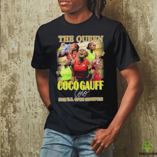 The Queen Coco Gauff 2023 US Open Champion signature Shirt