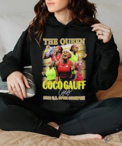 The Queen Coco Gauff 2023 US Open Champion signature Shirt