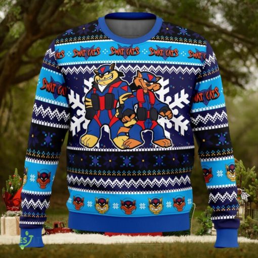 The Radical Squadron Swat Kats Cute Ugly Christmas Sweater Christmas Gift For Family