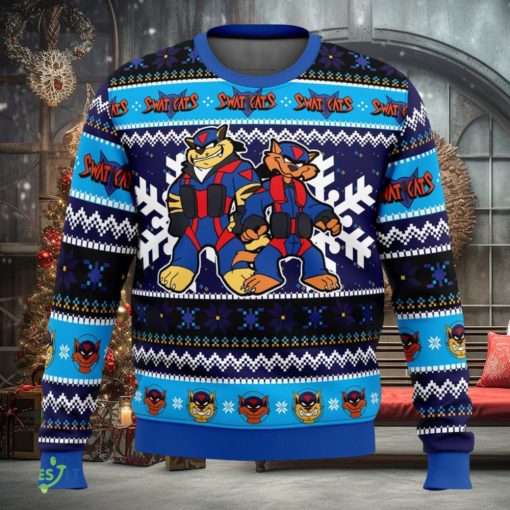 The Radical Squadron Swat Kats Cute Ugly Christmas Sweater Christmas Gift For Family