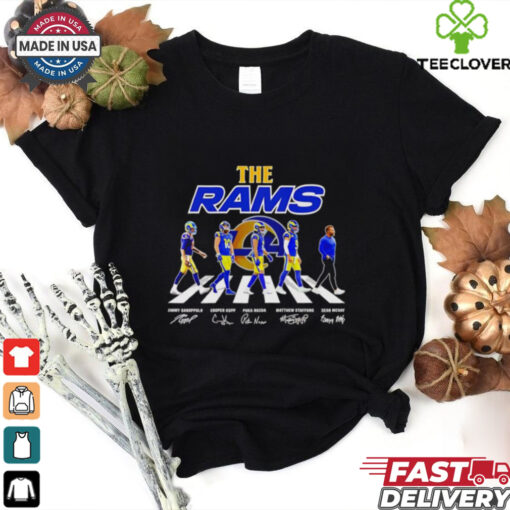 The Rams Abbey Road Jimmy Garoppolo Cooper Kupp Puka Nacua signatures shirt