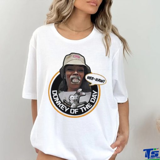 The Real Charleston White Yuntie’s donkey of the day shirt
