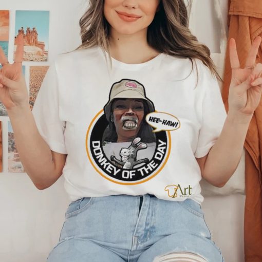 The Real Charleston White Yuntie’s donkey of the day shirt