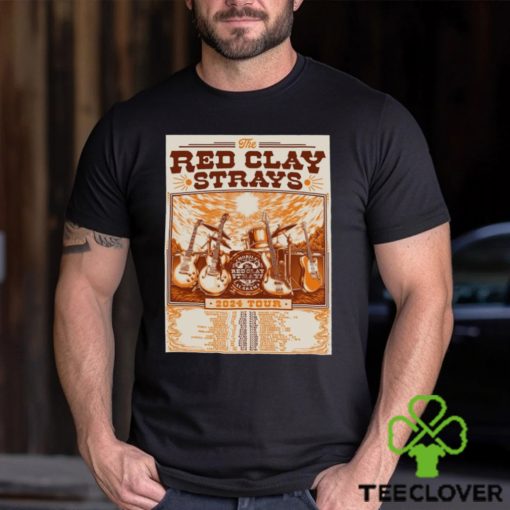 The Red Clay Strays Mobile Alabama 2024 Tour Dates Poster Shirt