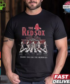 The Red Sox 123 Years Of 1901 2024 Thank You For The Memories Signatures Shirt