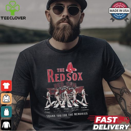 The Red Sox 123 Years Of 1901 2024 Thank You For The Memories Signatures Shirt