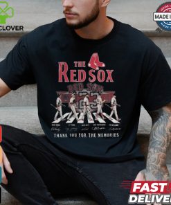 The Red Sox 123 Years Of 1901 2024 Thank You For The Memories Signatures Shirt