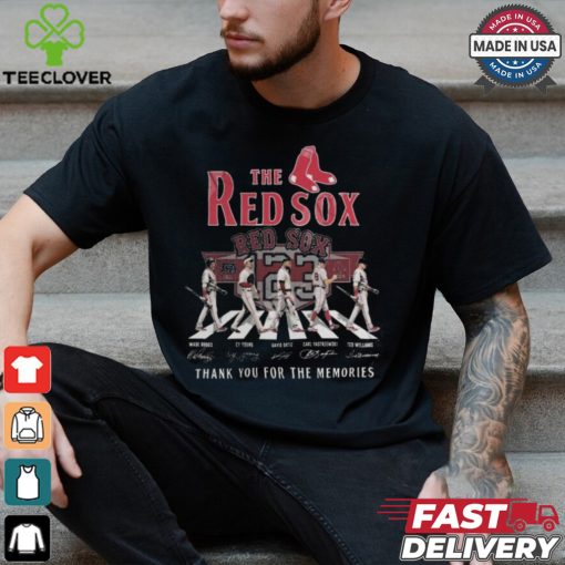 The Red Sox 123 Years Of 1901 2024 Thank You For The Memories Signatures Shirt