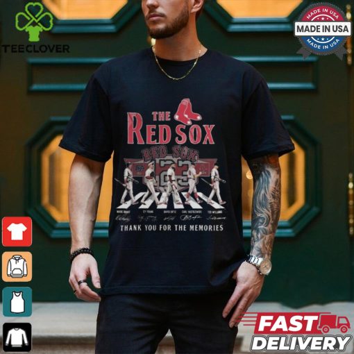 The Red Sox 123 Years Of 1901 2024 Thank You For The Memories Signatures Shirt