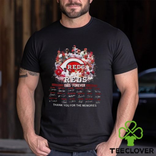 The Reds 1965 – Forever Thank You For The Memories Signatures 2023 T Shirt