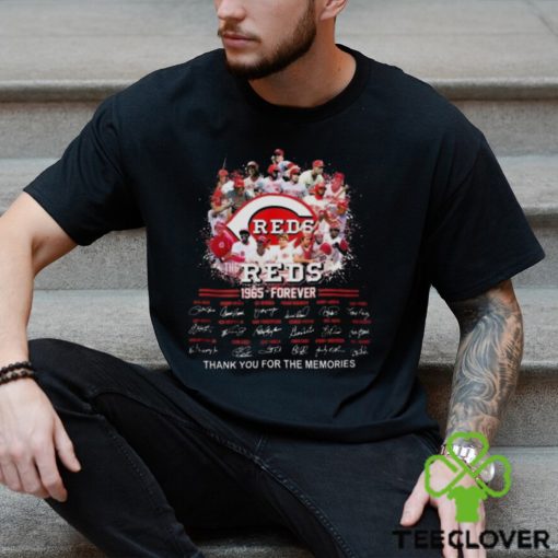 The Reds 1965 – Forever Thank You For The Memories Signatures 2023 T Shirt