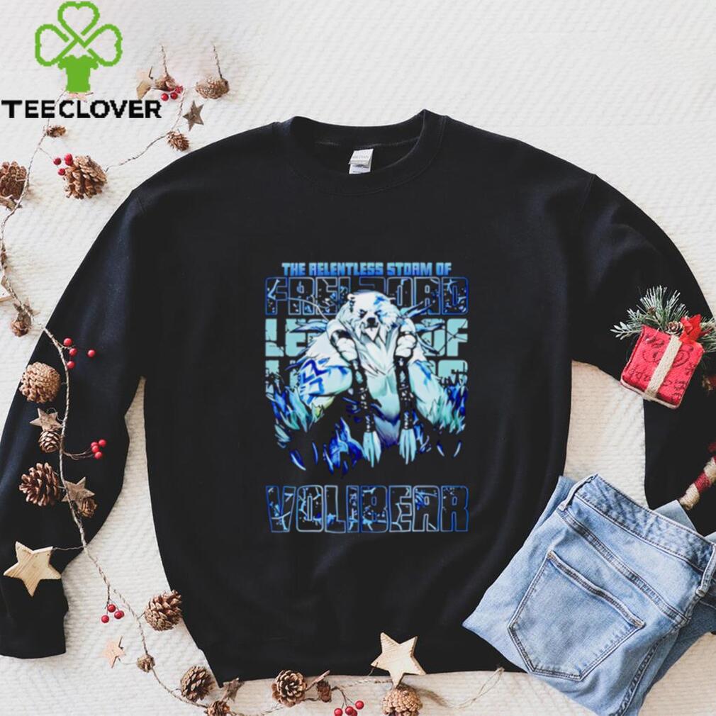 The Relentless Storm of Freljord Volibear shirt The Relentless Storm of Freljord Volibear shirt