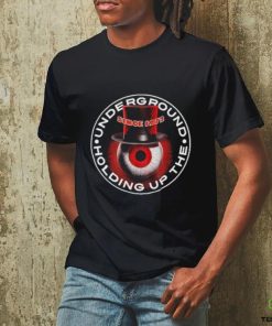 The Residents Red Eyeball Holding Up The Underground Shirt