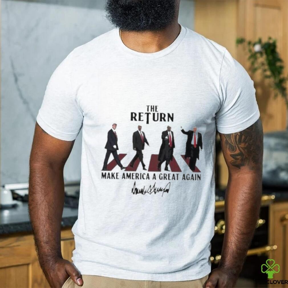 The Return Donald Trump 2024 President Signature T shirt The Return Donald Trump 2024 President Signature T shirt