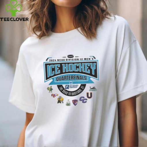 The Road To Hartford Division III Men’s Ice Hockey Quarterfinals Champion Shirt