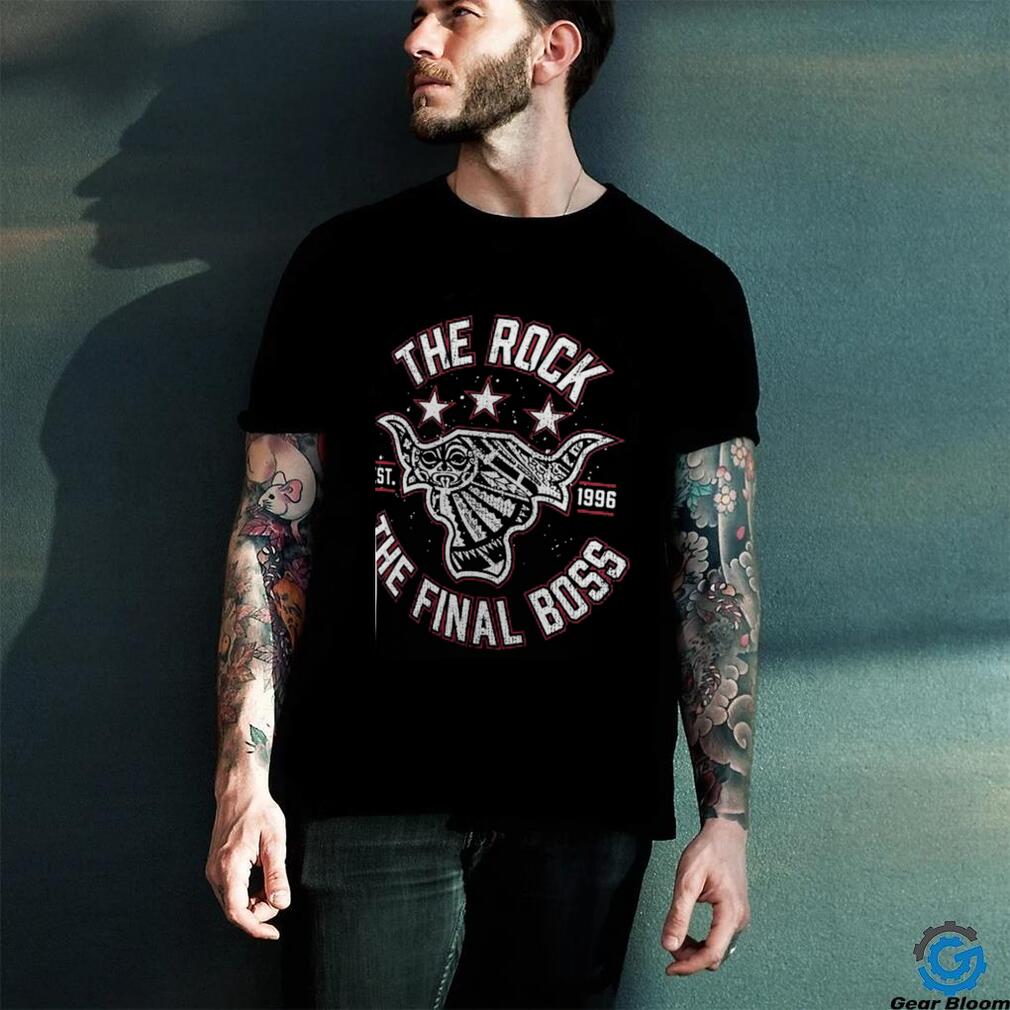 The Rock Final Boss Brahma Men's T Shirt The Rock Final Boss Brahma Men's T Shirt