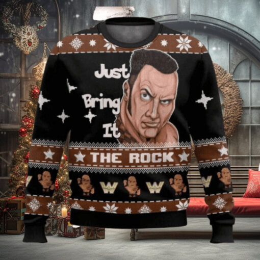 The Rock Just Bring It Ugly Christmas Sweater