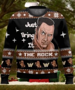 The Rock Just Bring It Ugly Christmas Sweater