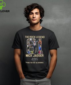 The Rock Legend Mick Jagger Thank You For The Memories T Shirt