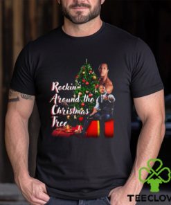 The Rock, Rockin Around The Christmas Tree T shirt 2 The Rock, Rockin Around The Christmas Tree T shirt