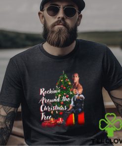 The Rock, Rockin Around The Christmas Tree T shirt 3 The Rock, Rockin Around The Christmas Tree T shirt
