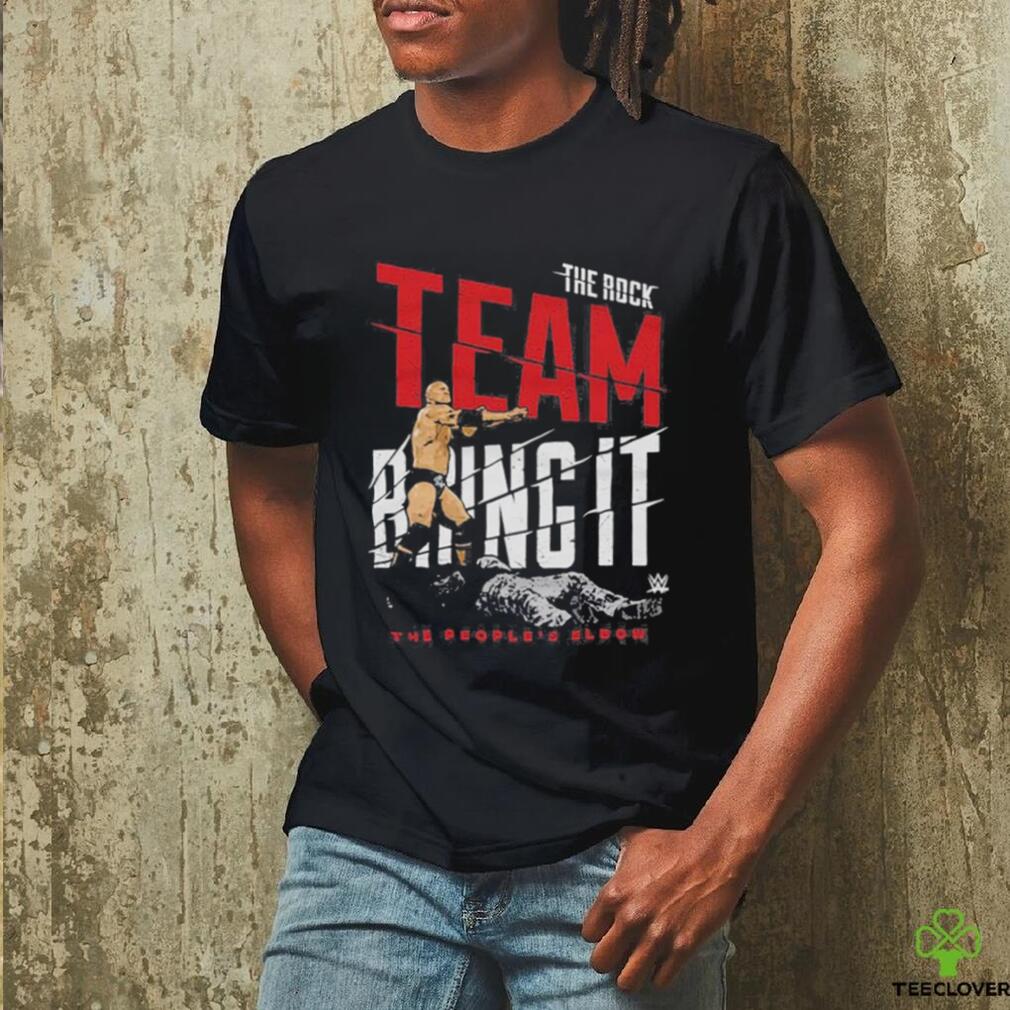 The Rock Team Bring It T Shirt The Rock Team Bring It T Shirt