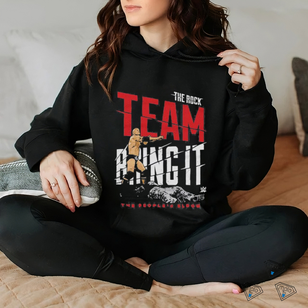The Rock Team Bring It T Shirt The Rock Team Bring It T Shirt