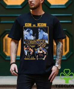 The Rock Vs. Hollywood Hogan Wrestlemania X8 Graphic T hoodie, sweater, longsleeve, shirt v-neck, t-shirt