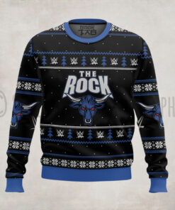 The Rock WWE Ugly Sweater