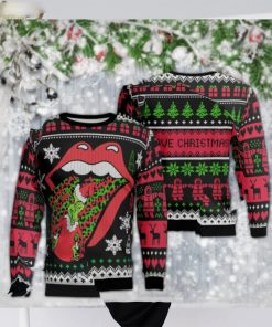 The Rolling Stones Grinch Christmas Ugly Sweater