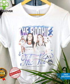 The Rookie and the Vet Paige Bueckers and Sarah Strong UConn Huskies shirt