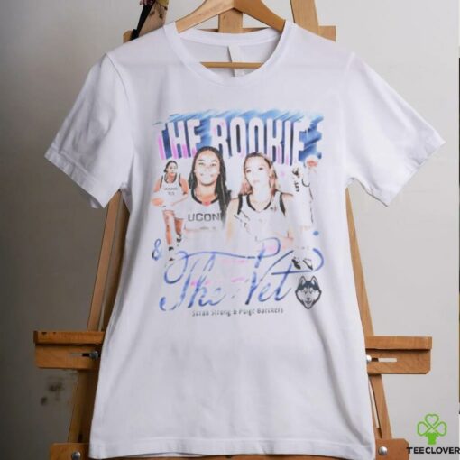 The Rookie and the Vet Paige Bueckers and Sarah Strong UConn Huskies shirt