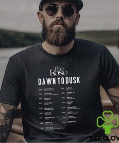 The Rose Kpop Shirt 2023 ‘Dawn To Dusk’ Us And Canada Tour Band Classic Hoodie