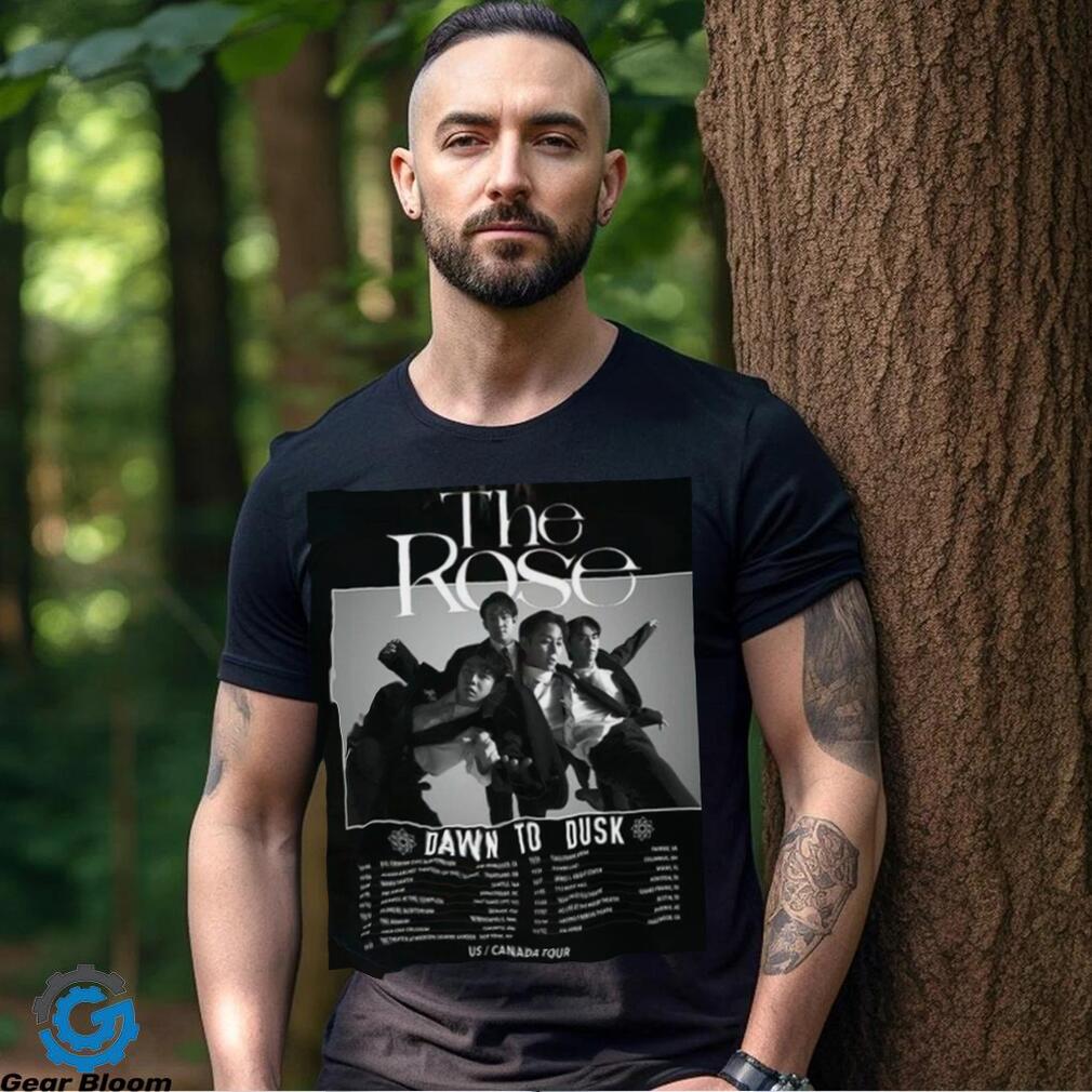 The Rose Kpop World Tour 2023 Tickets Merch, Dawn To Dusk Tour 2023 Shirt, The Rose 2023 ‘Dawn To Dusk’ Us And Canada Tour T Shirt The Rose Kpop World Tour 2023 Tickets Merch, Dawn To Dusk Tour 2023 Shirt, The Rose 2023 ‘Dawn To Dusk’ Us And Canada Tour T Shirt