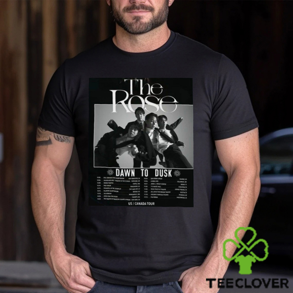 The Rose Kpop World Tour 2023 Tickets Merch, Dawn To Dusk Tour 2023 Shirt, The Rose 2023 ‘Dawn To Dusk’ Us And Canada Tour T Shirt The Rose Kpop World Tour 2023 Tickets Merch, Dawn To Dusk Tour 2023 Shirt, The Rose 2023 ‘Dawn To Dusk’ Us And Canada Tour T Shirt