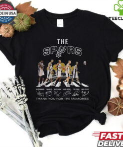 The San Antonio Spurs Thank You For The Memories T Shirt