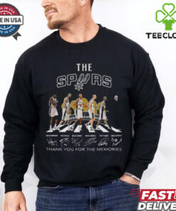 The San Antonio Spurs Thank You For The Memories T Shirt