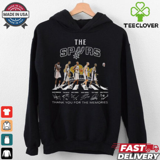 The San Antonio Spurs Thank You For The Memories T Shirt