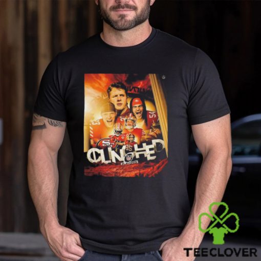 The San Francisco 49ers Are The 1st Team To Clinch A Spot In The NFL Playoffs 2023 Unisex T Shirt