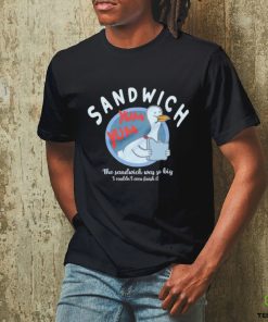 The Sandwich was so big I couldn’t even finish it logo shirt 1 The Sandwich was so big I couldn’t even finish it logo shirt