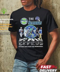 The Seattle Seahawks Abbey Road Thank You For The Memories Signatures Shirt 2 The Seattle Seahawks Abbey Road Thank You For The Memories Signatures Shirt