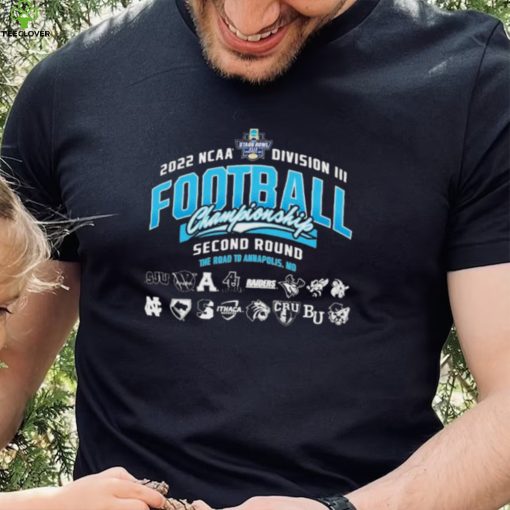 The Second Round 2022 NCAA Division III Football Championship Shirt