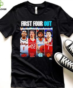 The Selection Committee’s first four out March Madness shirt