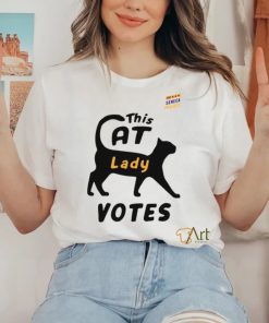 The Seneca Project This Cat Lady Votes Tee shirt